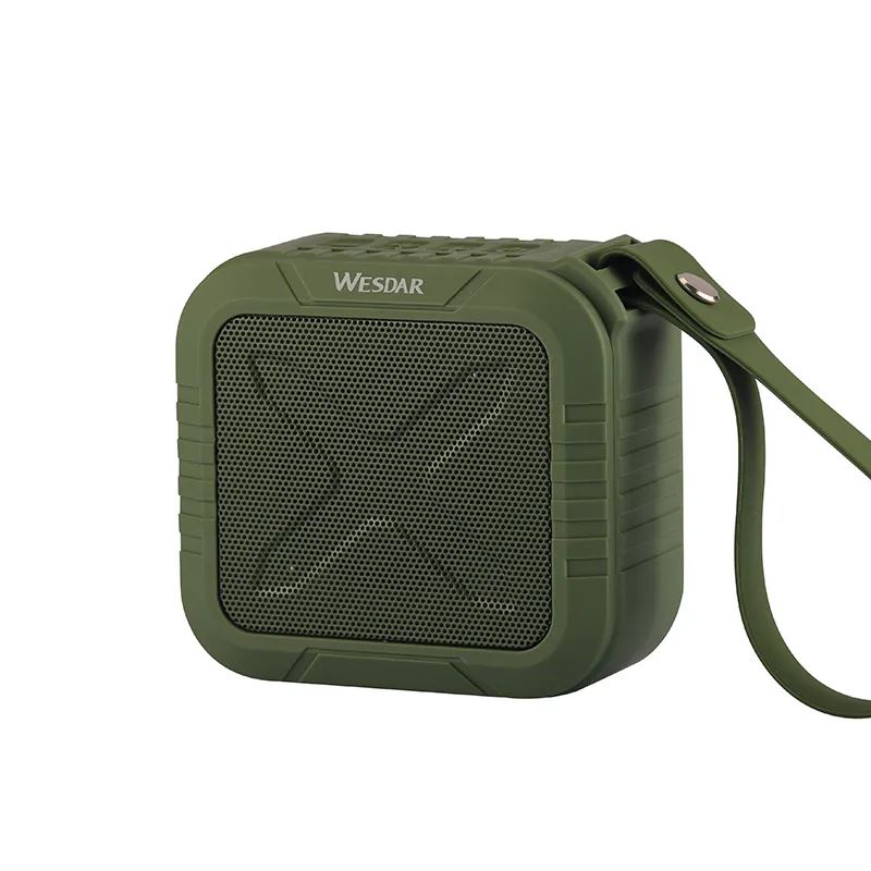 Wesdar - Parlante Resistente al agua IPX4 BT 5.0 5W - Verde