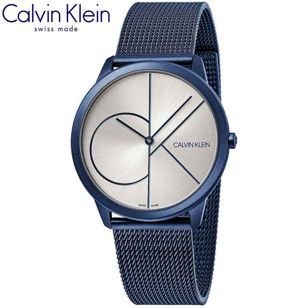 Reloj Calvin Klein Minimal K3M51T56 Suizo Acero Inoxidable Plateado