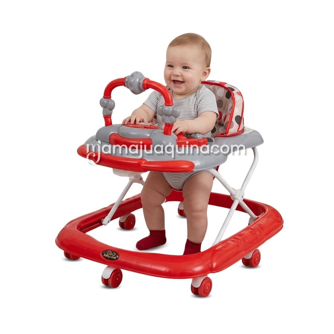 Andador con Tablero Didáctico «KAMI» Edición Limitada Red