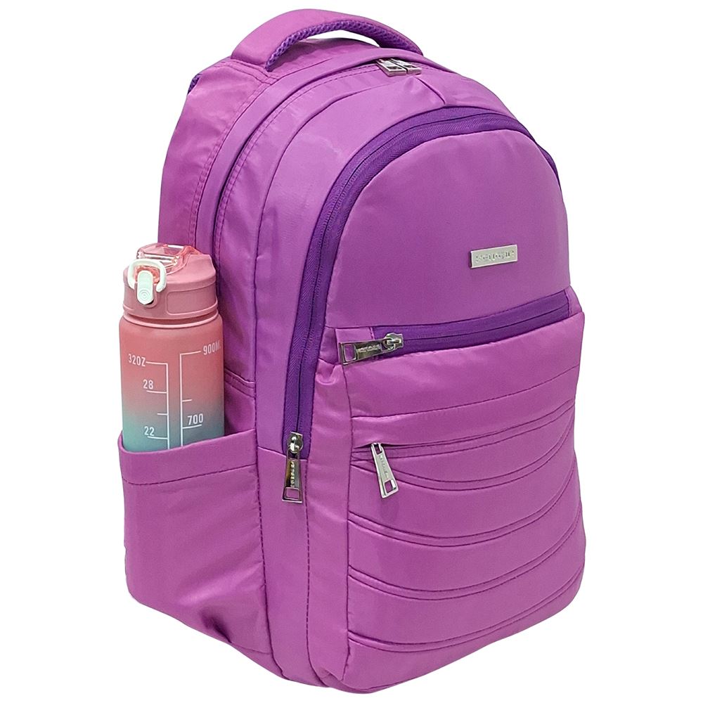 Mochila Modelo Kawai Extraoficio con Portalaptop Kengar - Uva