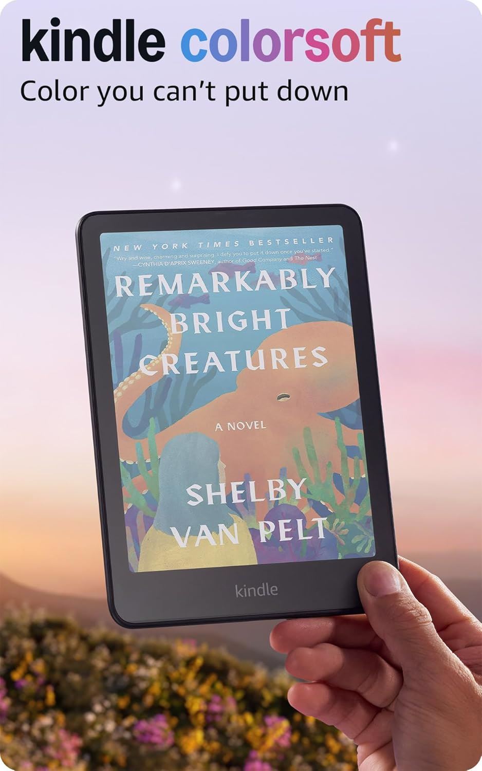 Amazon Kindle Colorsoft de 16 GB (último modelo). Con pantalla color y luz cálida ajustable. Sin anuncios