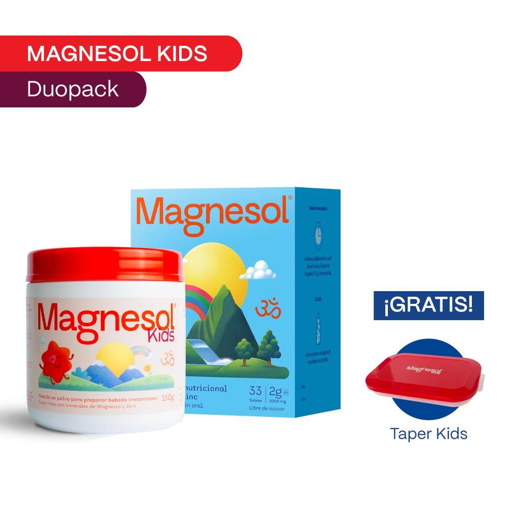 PACK MAGNESOL KIDS + MAGNESOL CLÁSICO