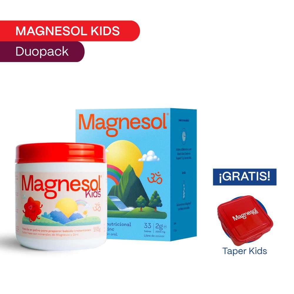 PACK MAGNESOL KIDS + MAGNESOL CLÁSICO