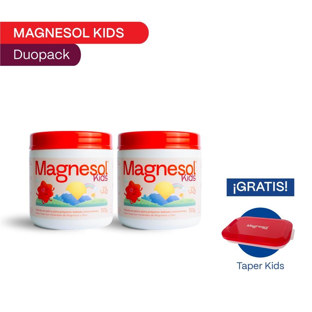 PACK 02 MAGNESOL KIDS X 150GR