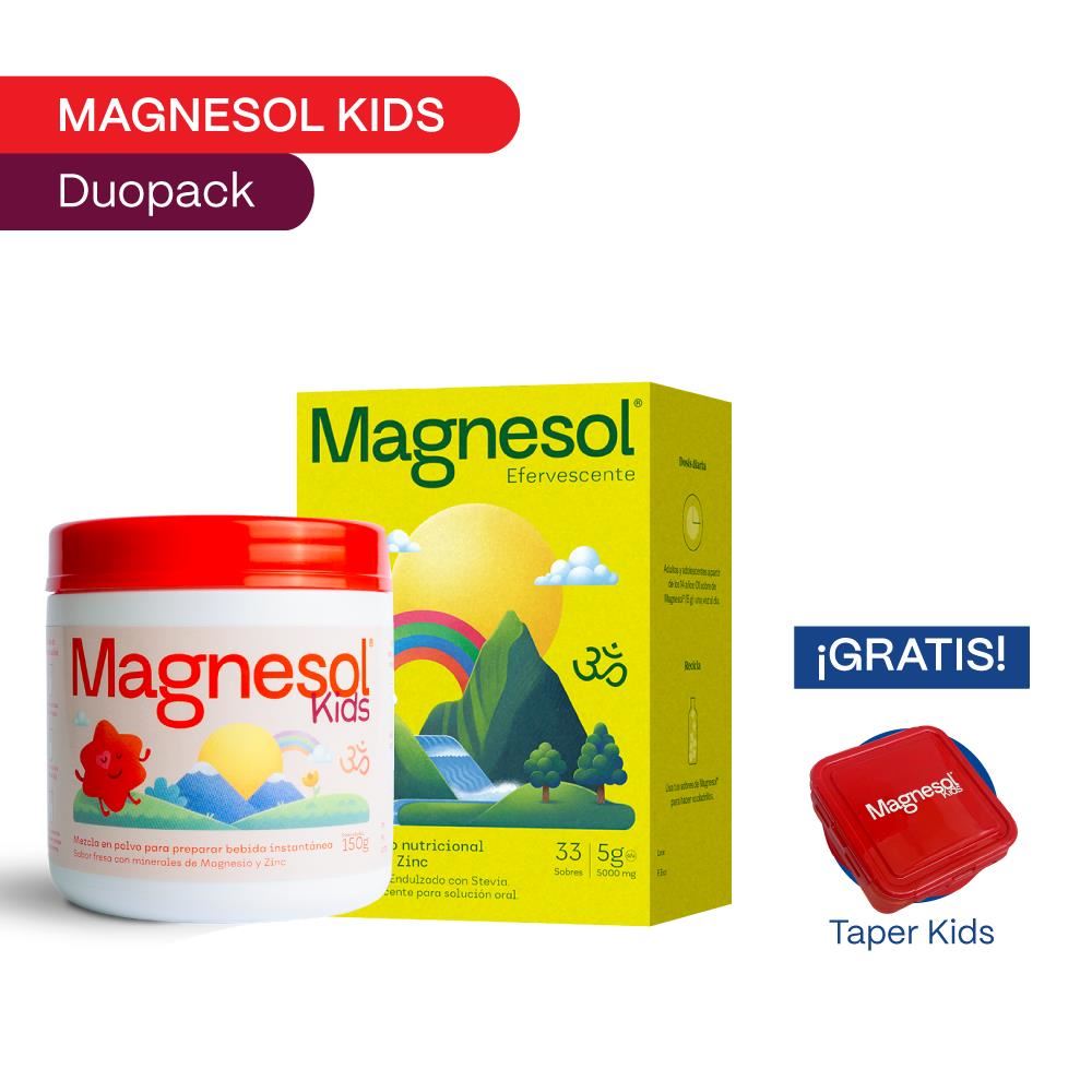 PACK MAGNESOL KIDS + MAGNESOL LIMÓN
