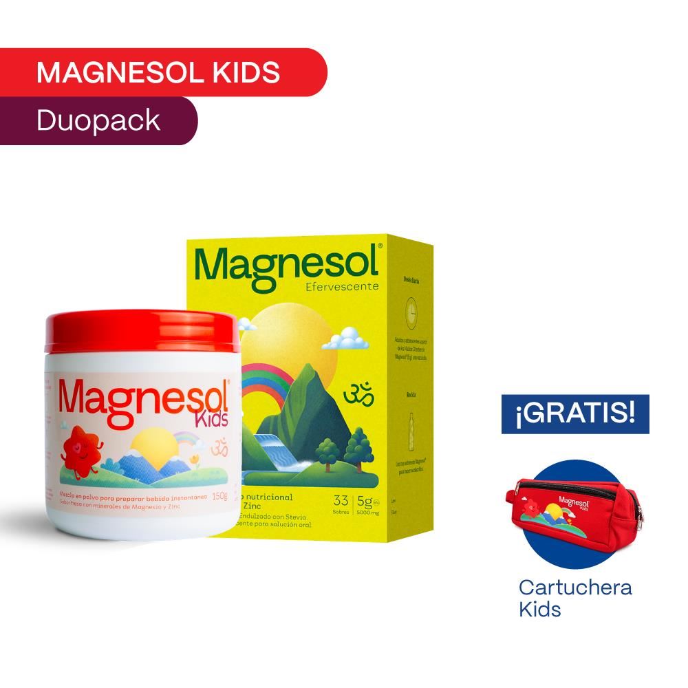 MAGNESOL KIDS + MAGNESOL LIMÓN