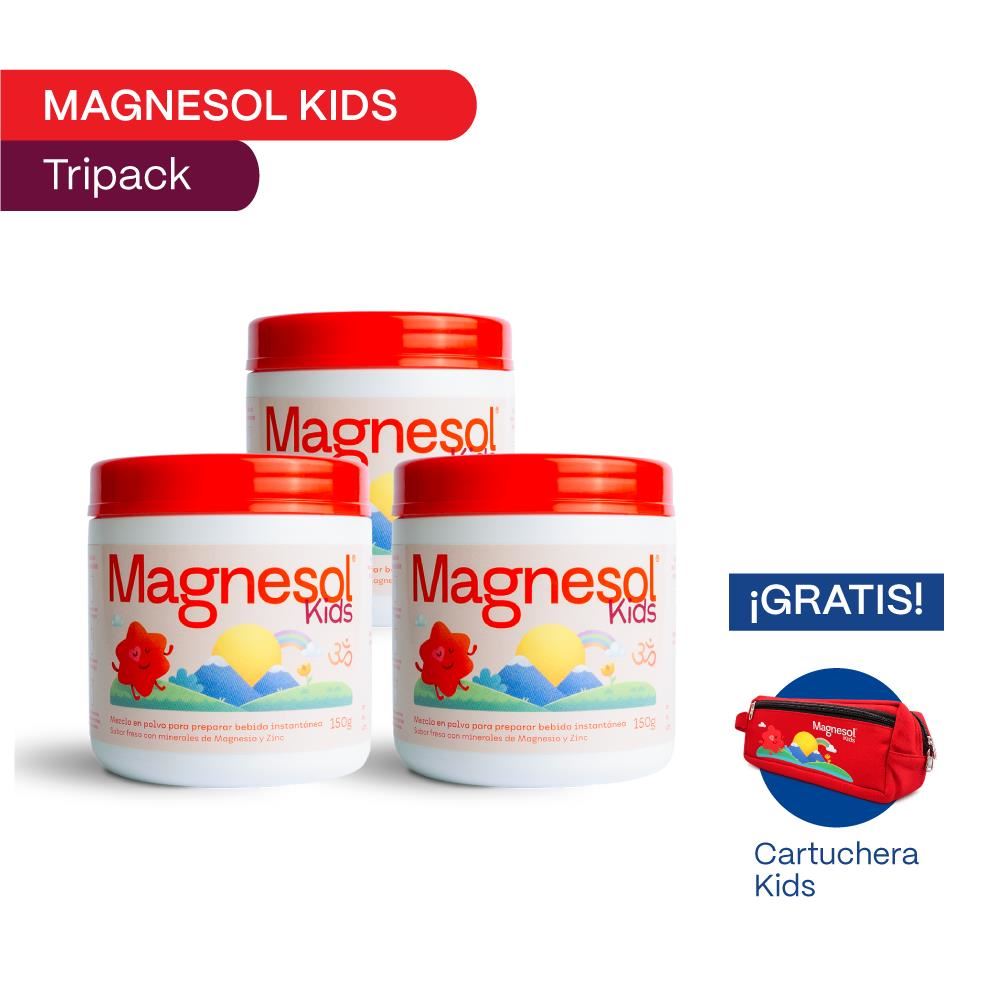 TRIPACK MAGNESOL KIDS X 150GR