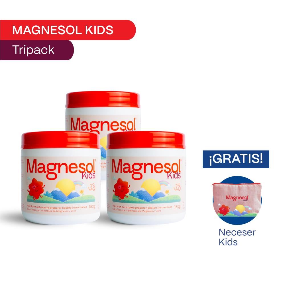 TRIPACK MAGNESOL KIDS X 150GR