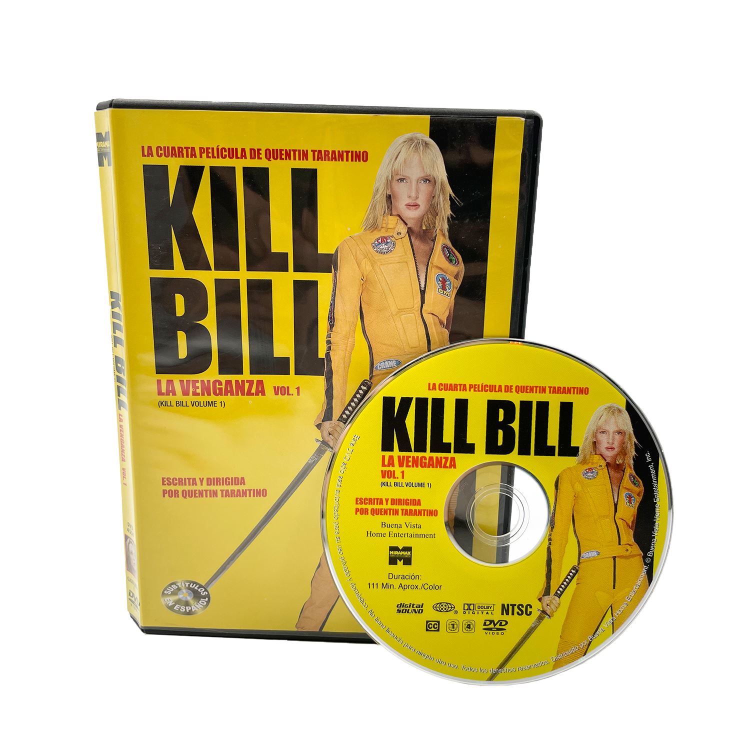 DVD original Kill Bill la venganza volumen 1 2003