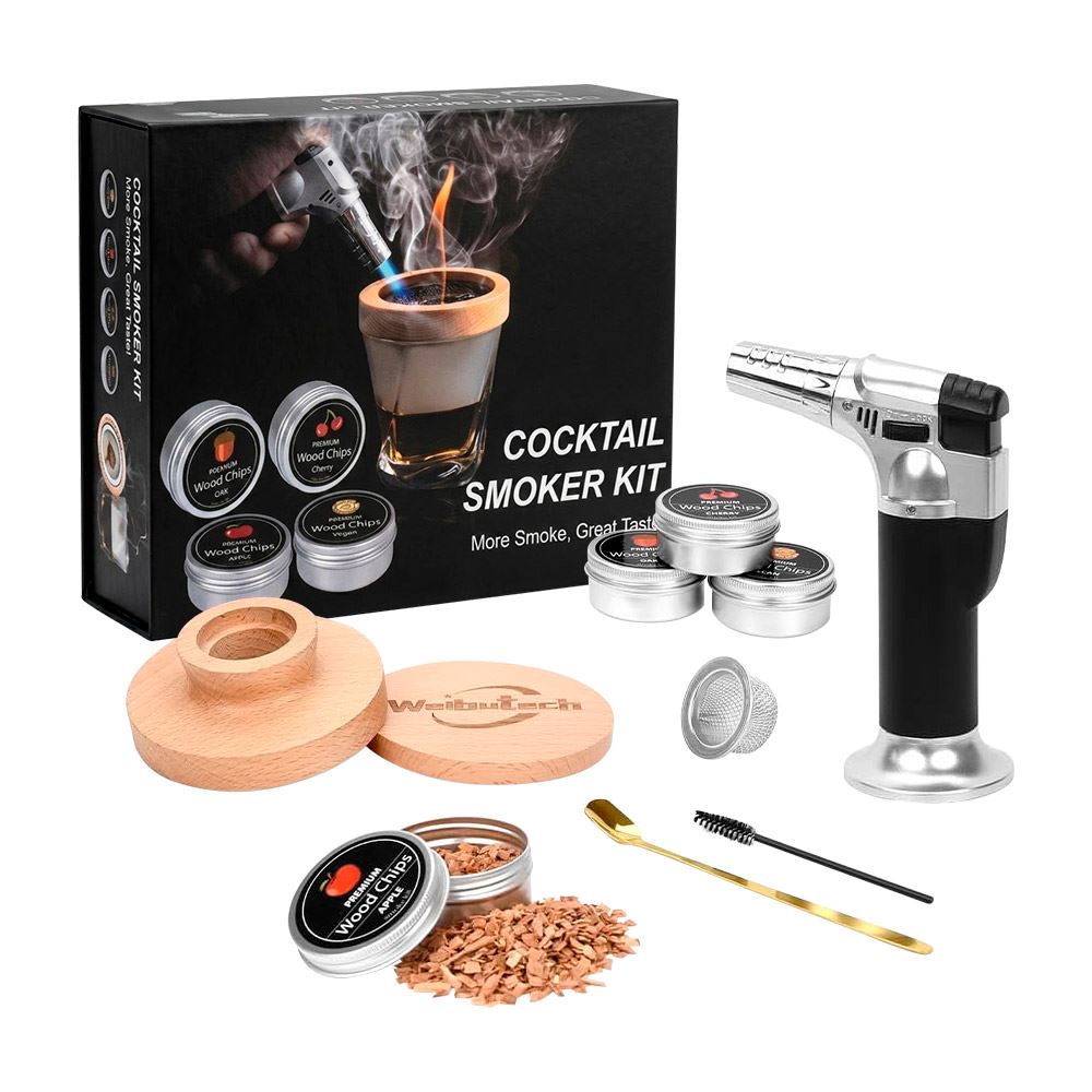 Kit Ahumador de Whisky Cocteles con Soplete