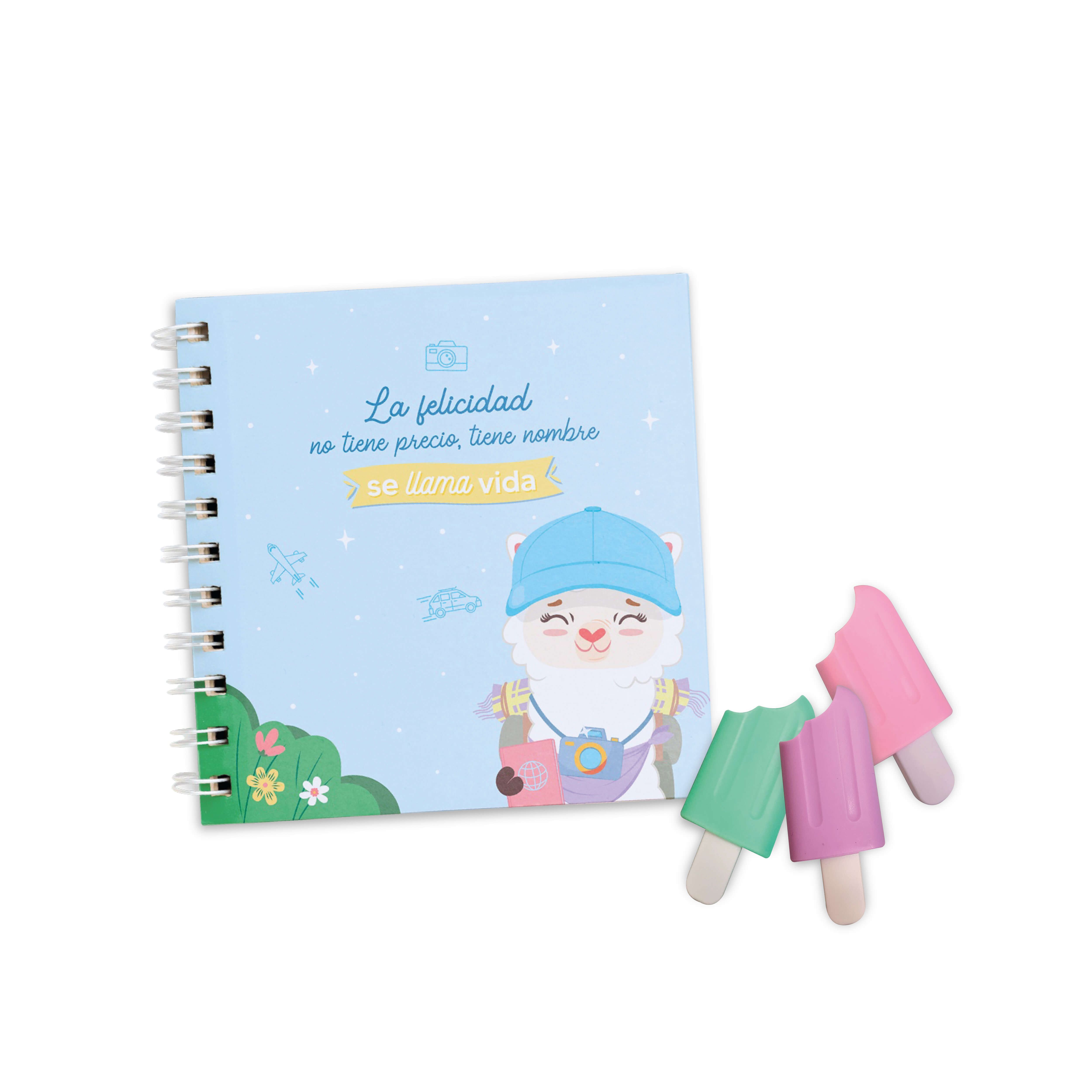 Kit Ingenial Llamicedream: bullet journal + set de resaltadores