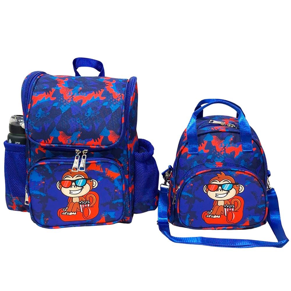 Kit Mochila Lonchera Larry Kids Kengar - Diseño Niño 2