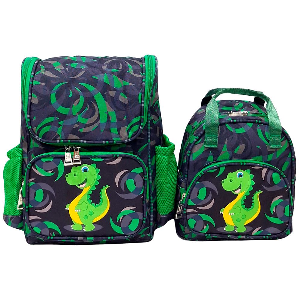 Kit Mochila Lonchera Larry Kids Kengar - Diseño Niño 3