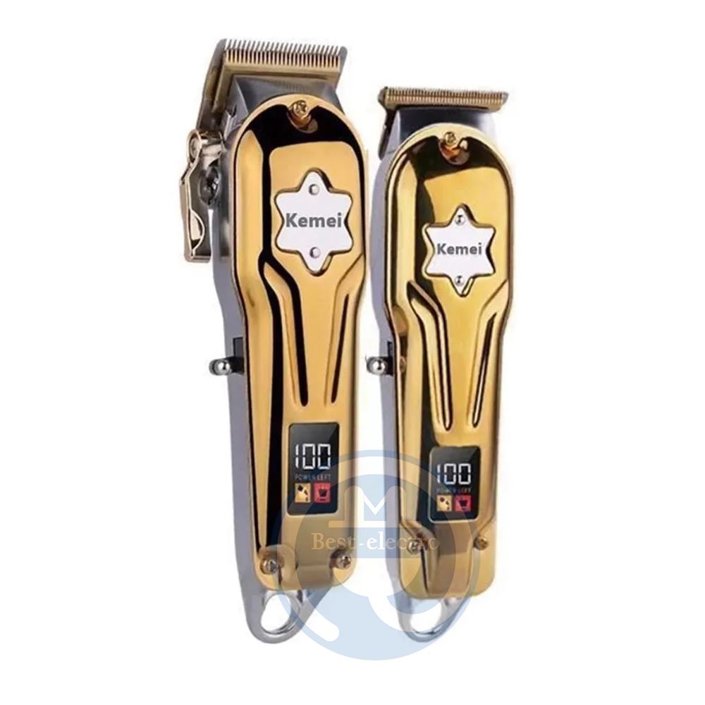 Combo Kemei Digital Cortadora y Trimmer KM-2011