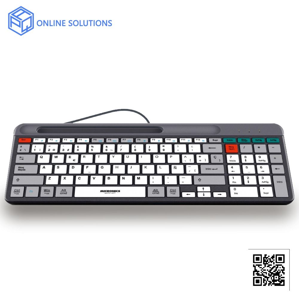 TECLADO MICRONICS QUANTUM 3 MIC K600 ALAMBRICO