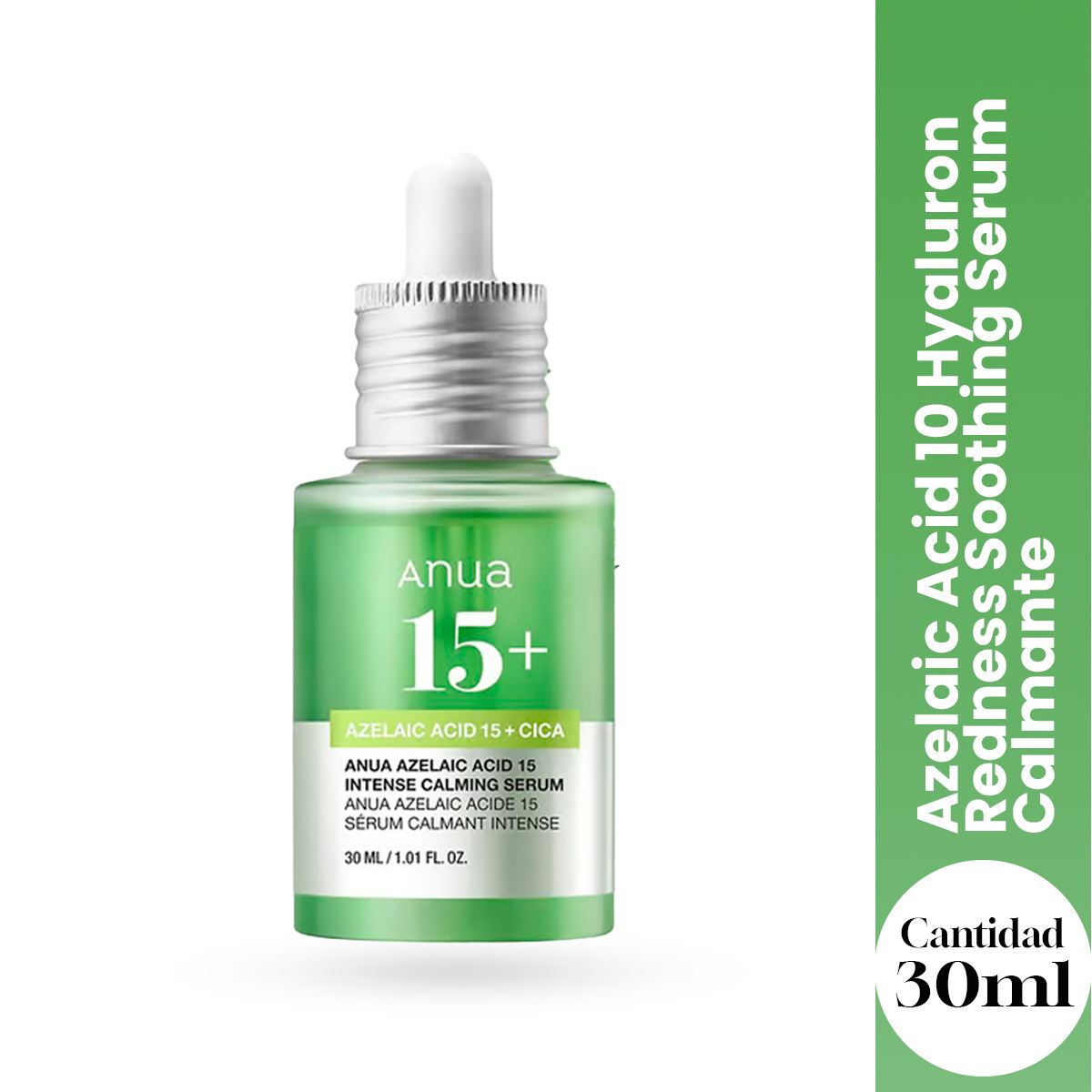 Serum Calmante Azelaic acid 15+ Cica 30ml - Anua