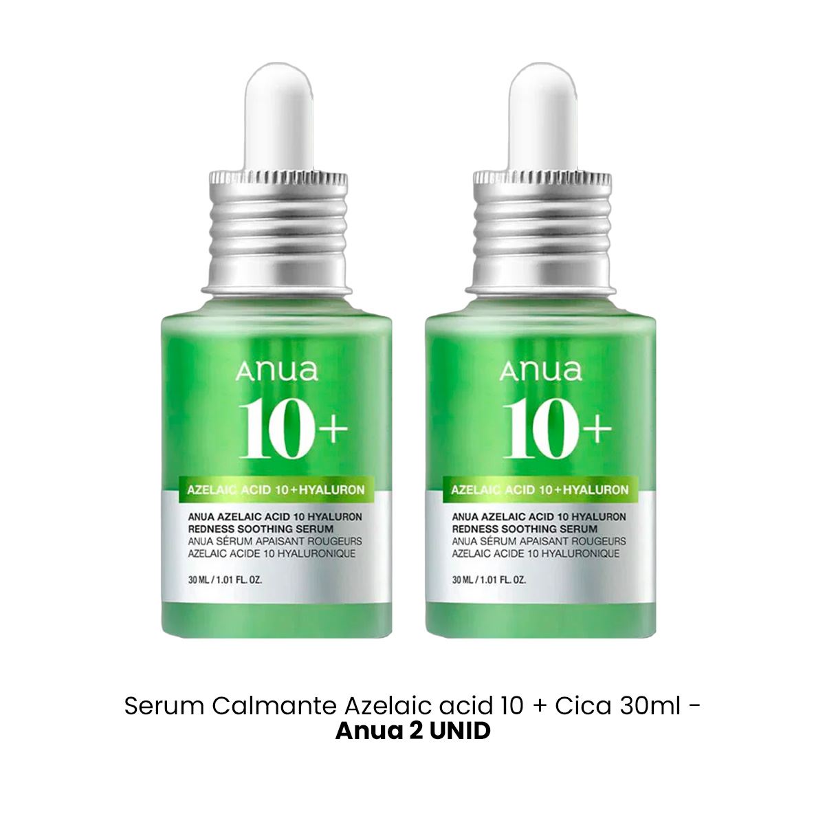 Serum Calmante Azelaic acid 10+ Cica 30ml - Anua 2 und