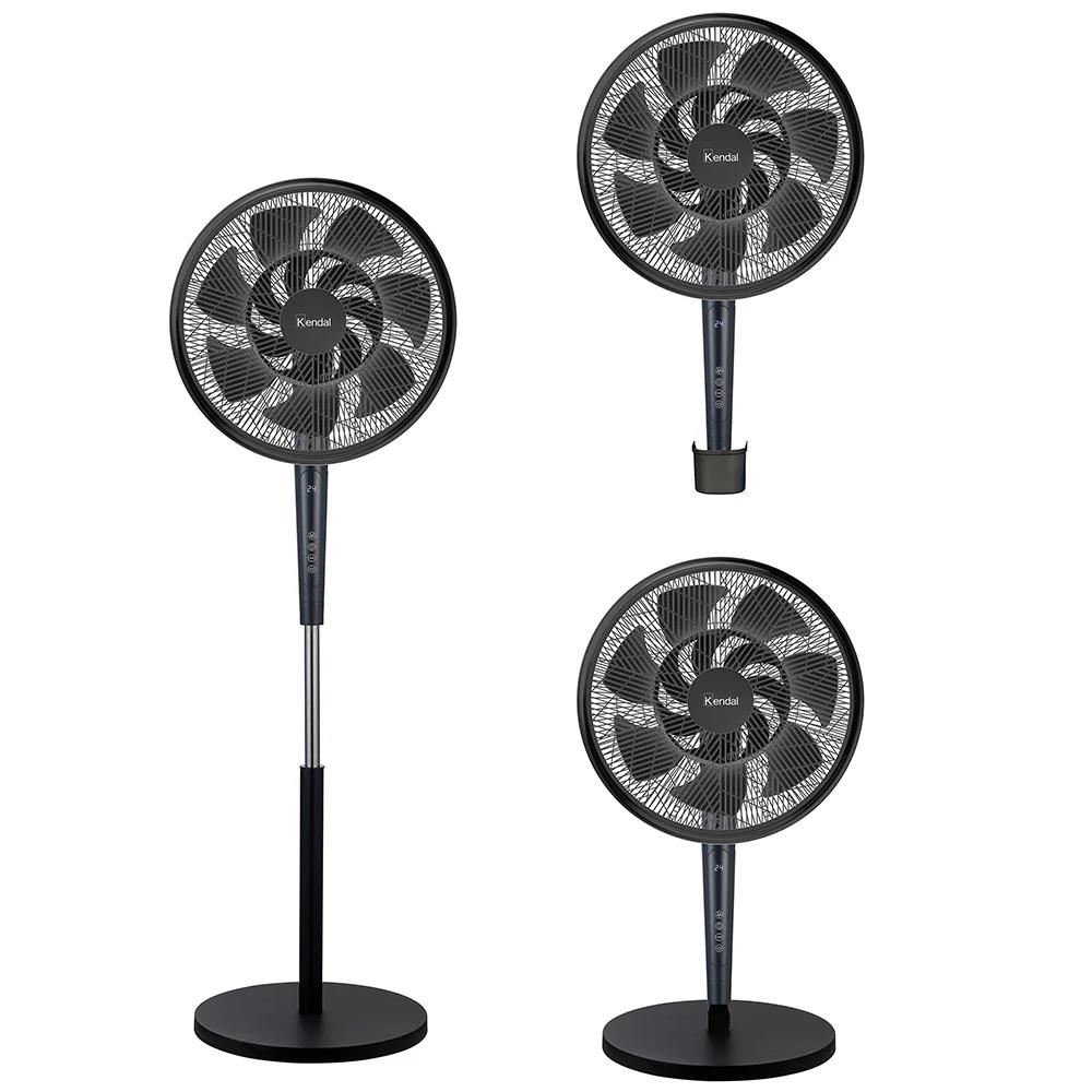 Ventilador Kendal KVP-TURBO3 3x1 - Aspas Dobles 14 - 55W