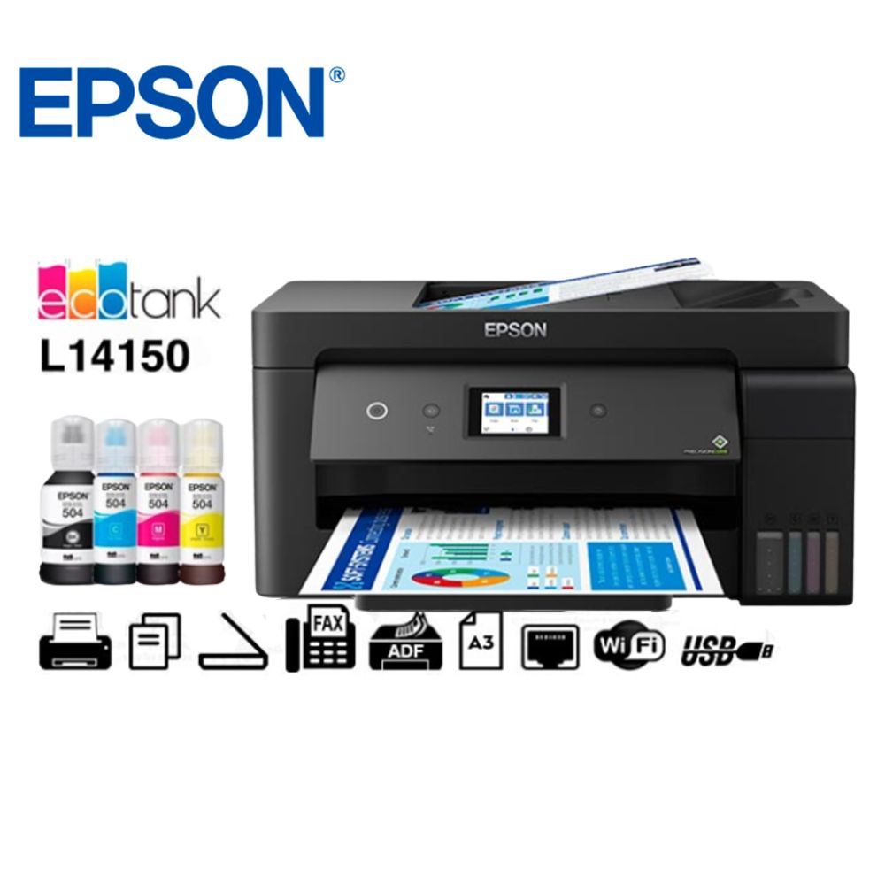 IMPRESORA L14150 A3 MULTIFUNCIONAL EPSON ECOTANK WIFI