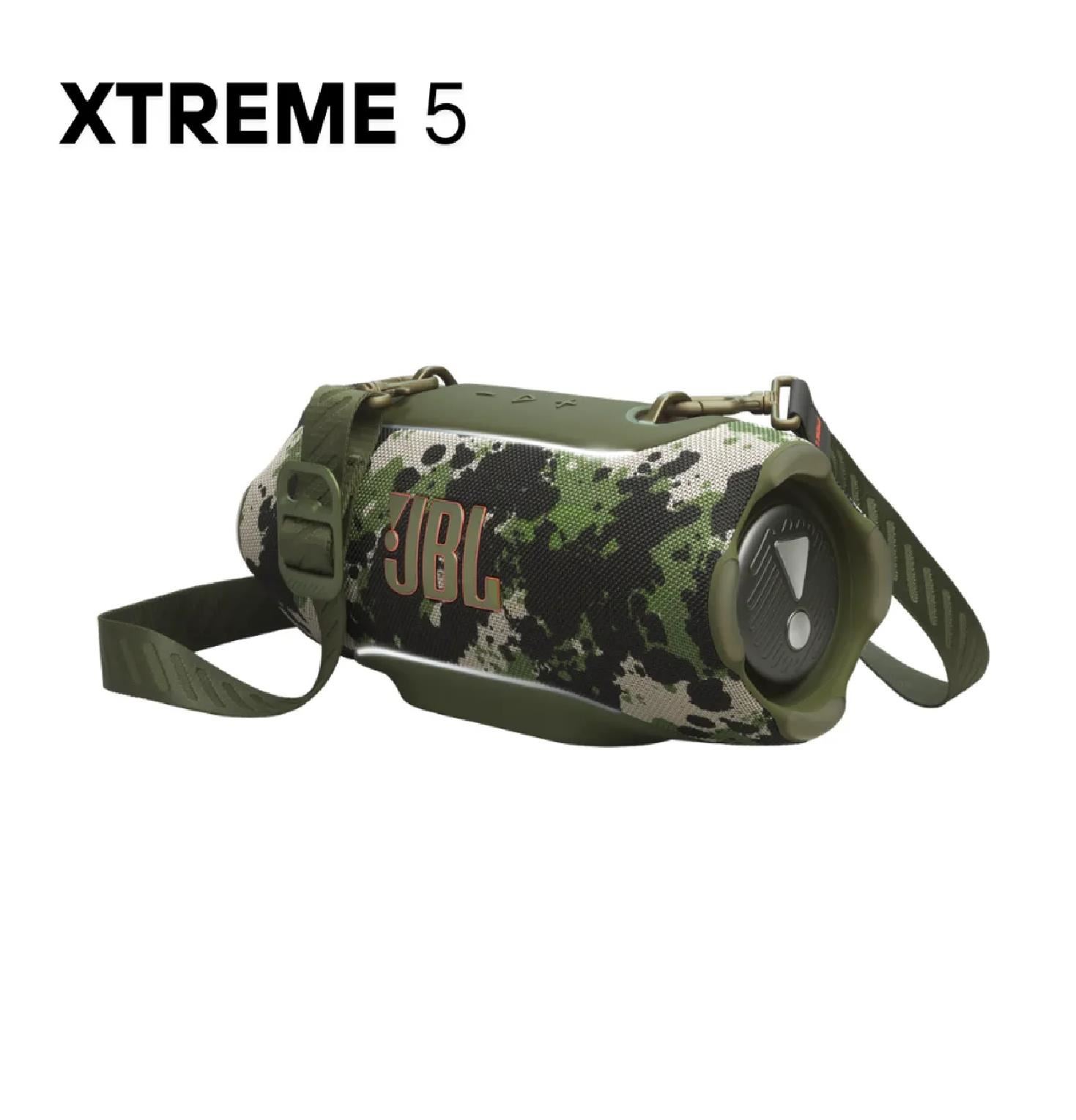Parlante JBL Xtreme 5 con Iluminación Ambiental y Auracast - Camuflado