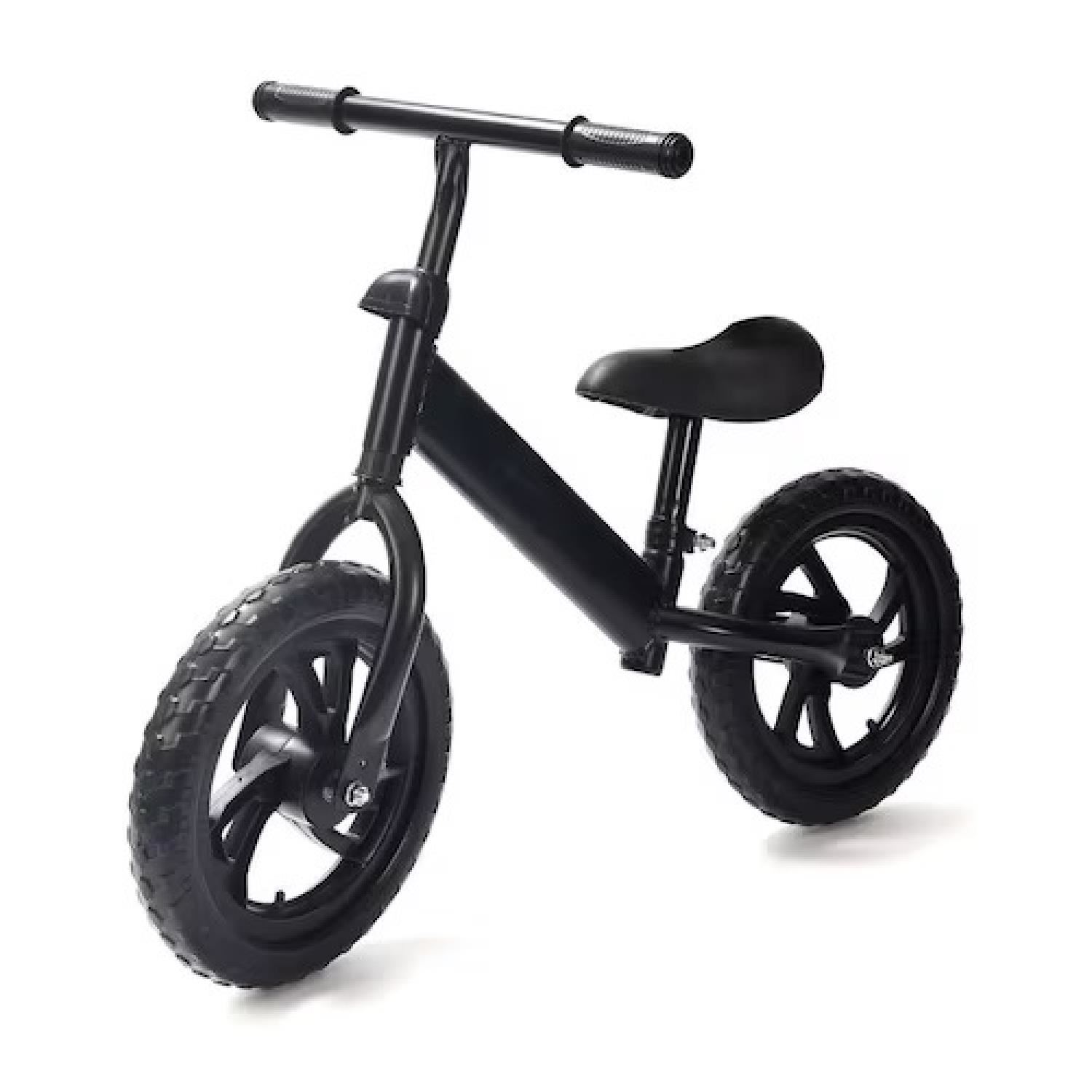 Bicicleta de Equilibrio Aro 12 PVC - Color Negro