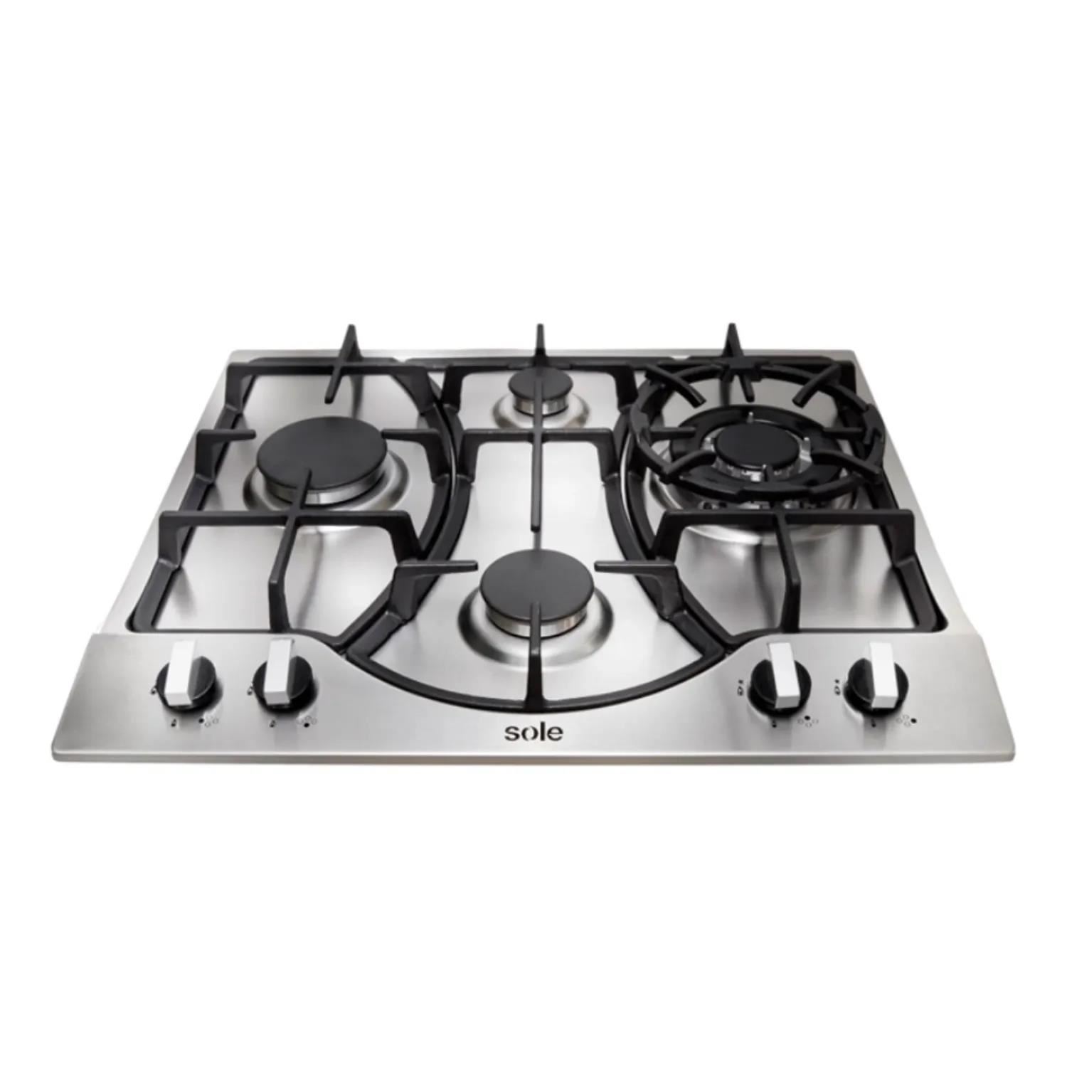 Cocina Encimera SOLE 4 Quemadores SOLCO037V2 - Silver