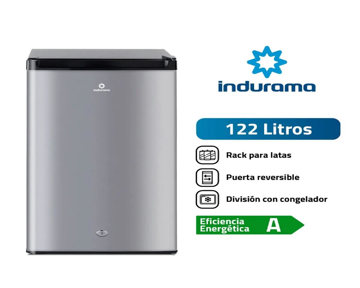 Frigobar Indurama RI-159CR 122L – Cromado