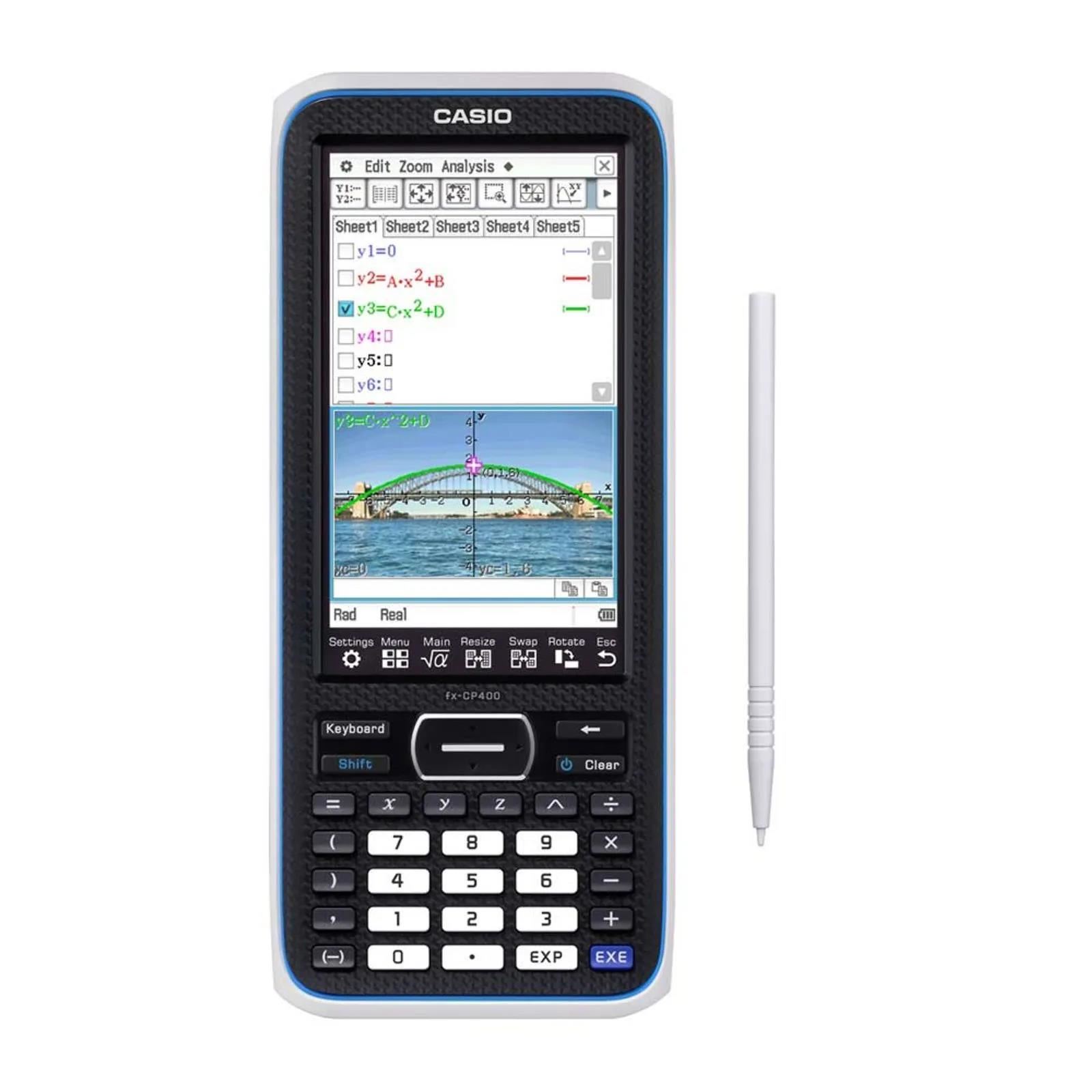 Calculadora Científica Gráfica CASIO ClassPad II FX-CP400-DH - Negro