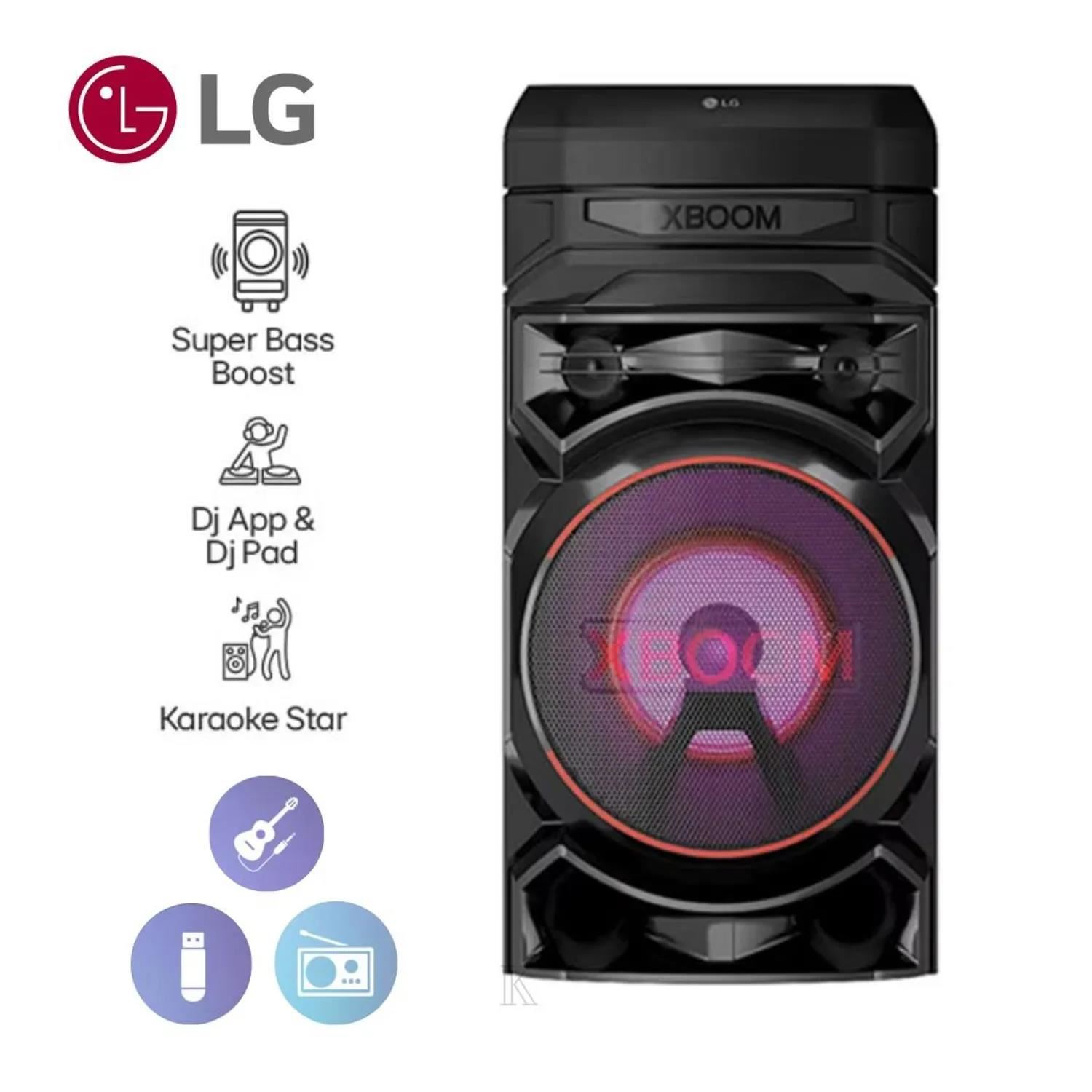 Torre de Sonido XBOOM con Bluetooth Karaoke LG RNC5