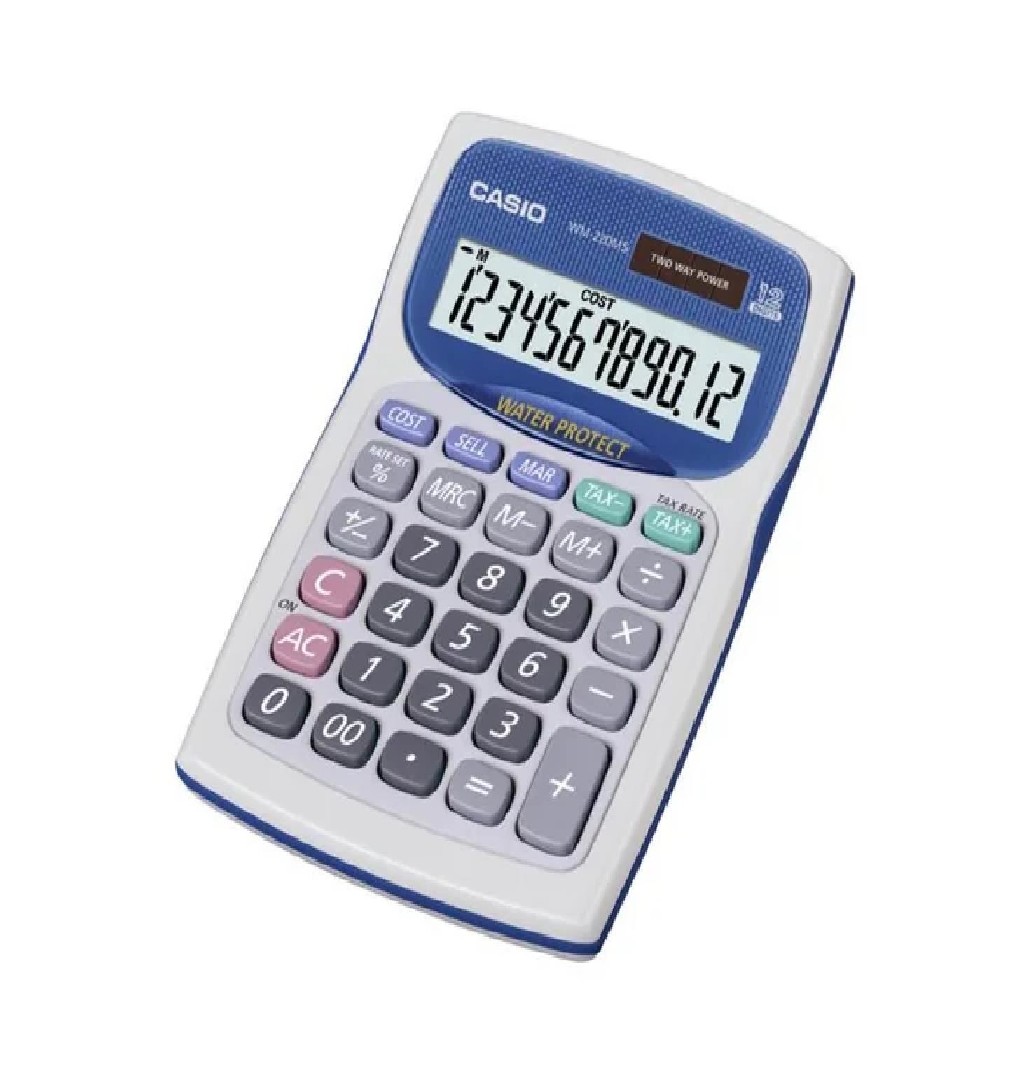 Calculadora de Escritorio Casio WM-220MS-WE-S-DH - Blanco