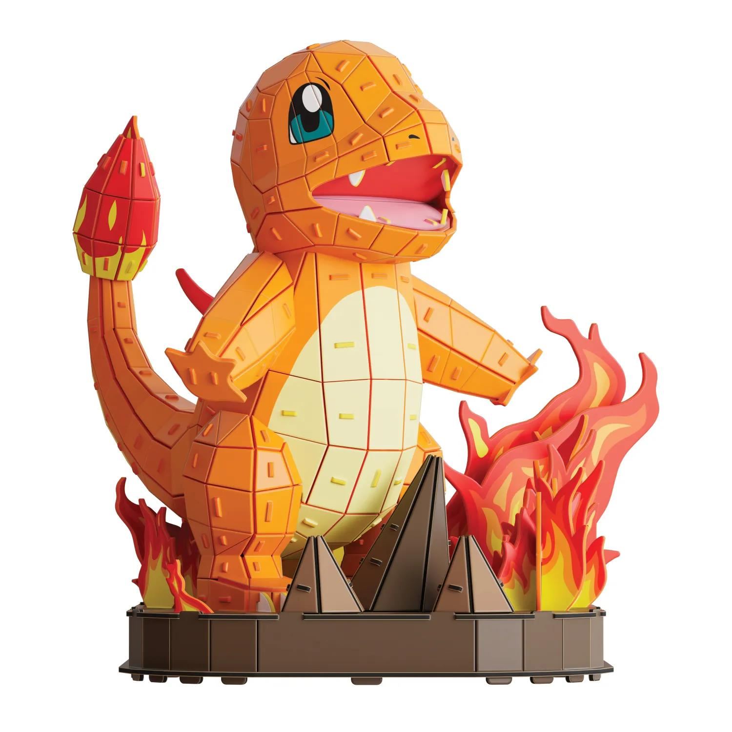 Rompecabezas 4D Charmander Pokémon Build - 241 Piezas