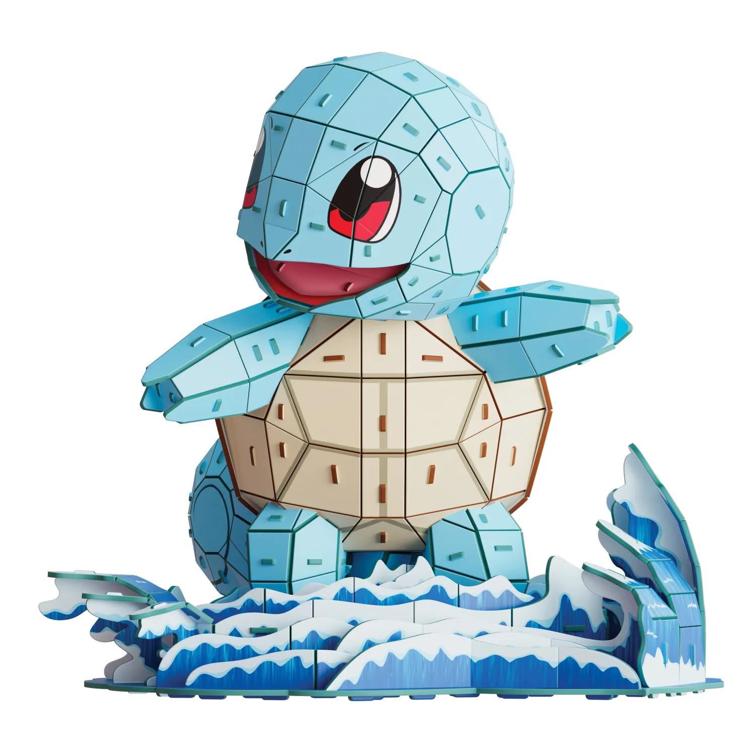 Rompecabezas 4D Squirtle Pokémon Build - 180 Piezas