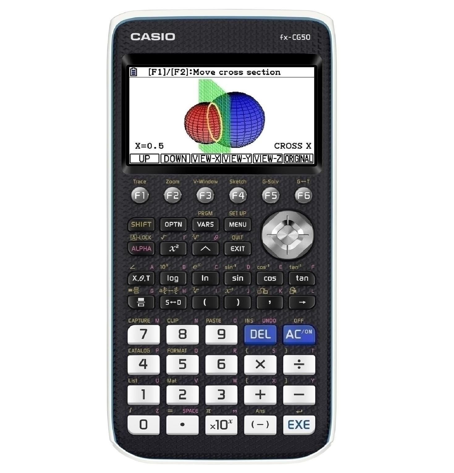 CALCULADORA GRÁFICA CASIO FX-CG50-L-DH – NEGRO