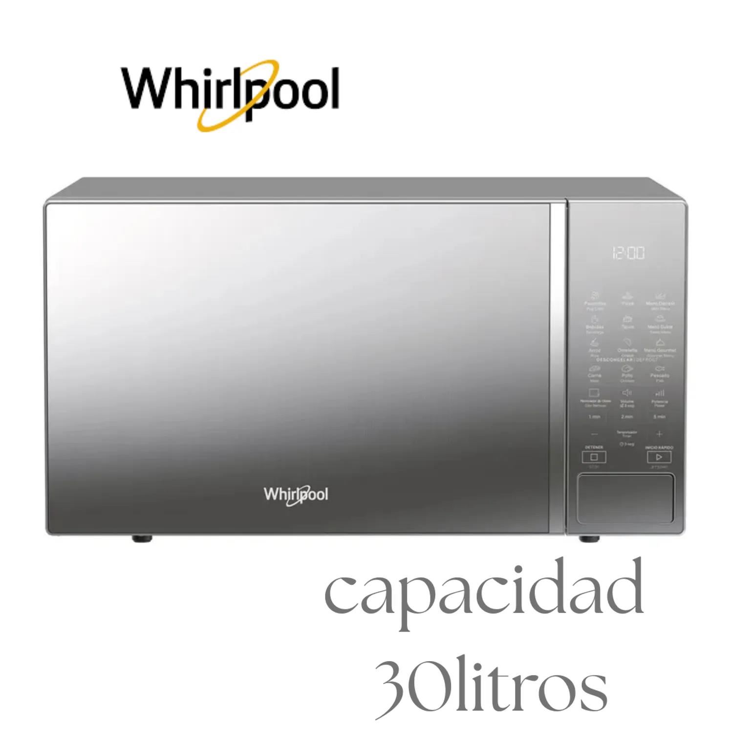 Microondas Whirlpool 30 Litros WM2011D