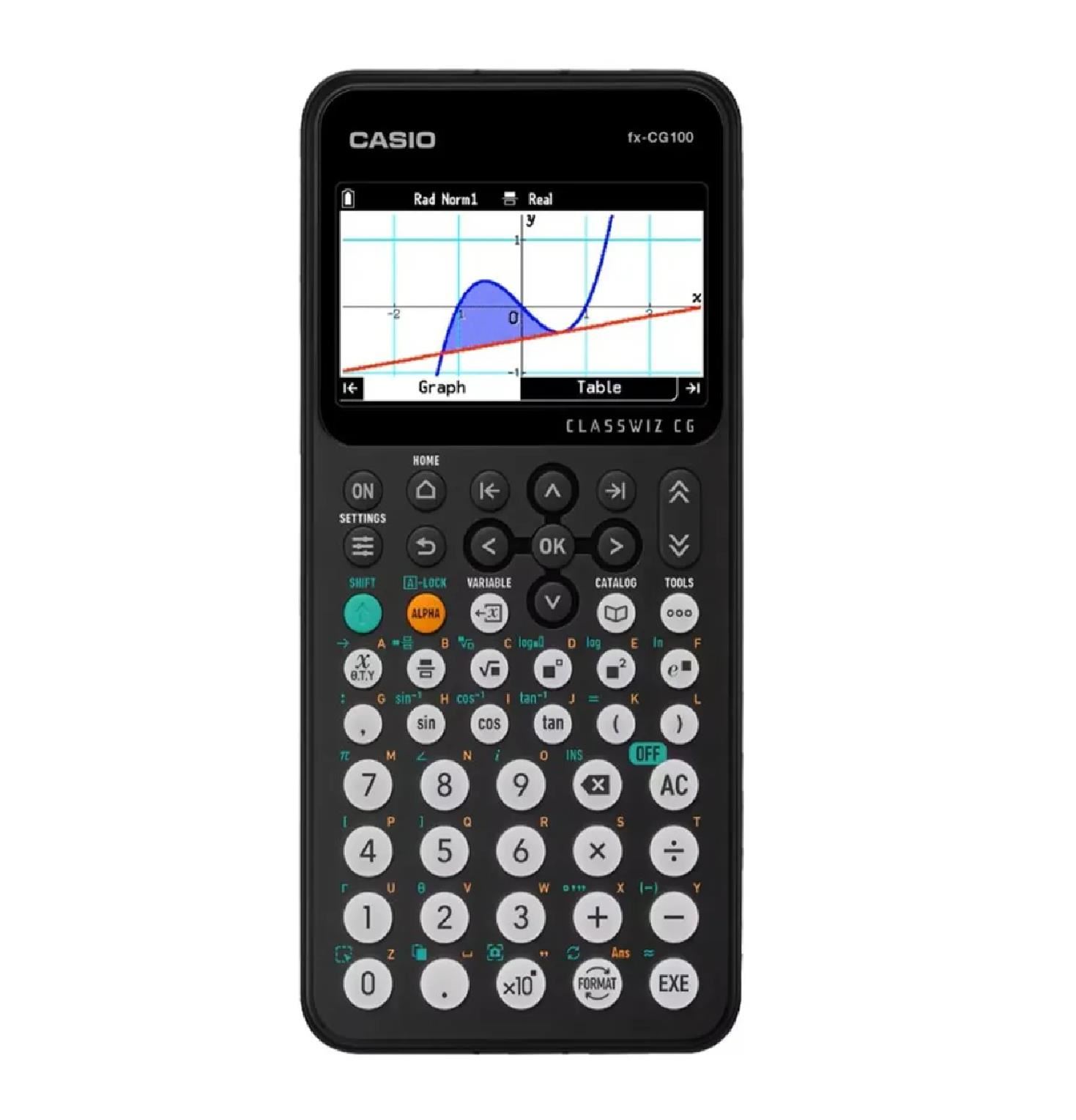 Calculadora Gráfica CASIO FX-CG100 ClassWiz – Negro