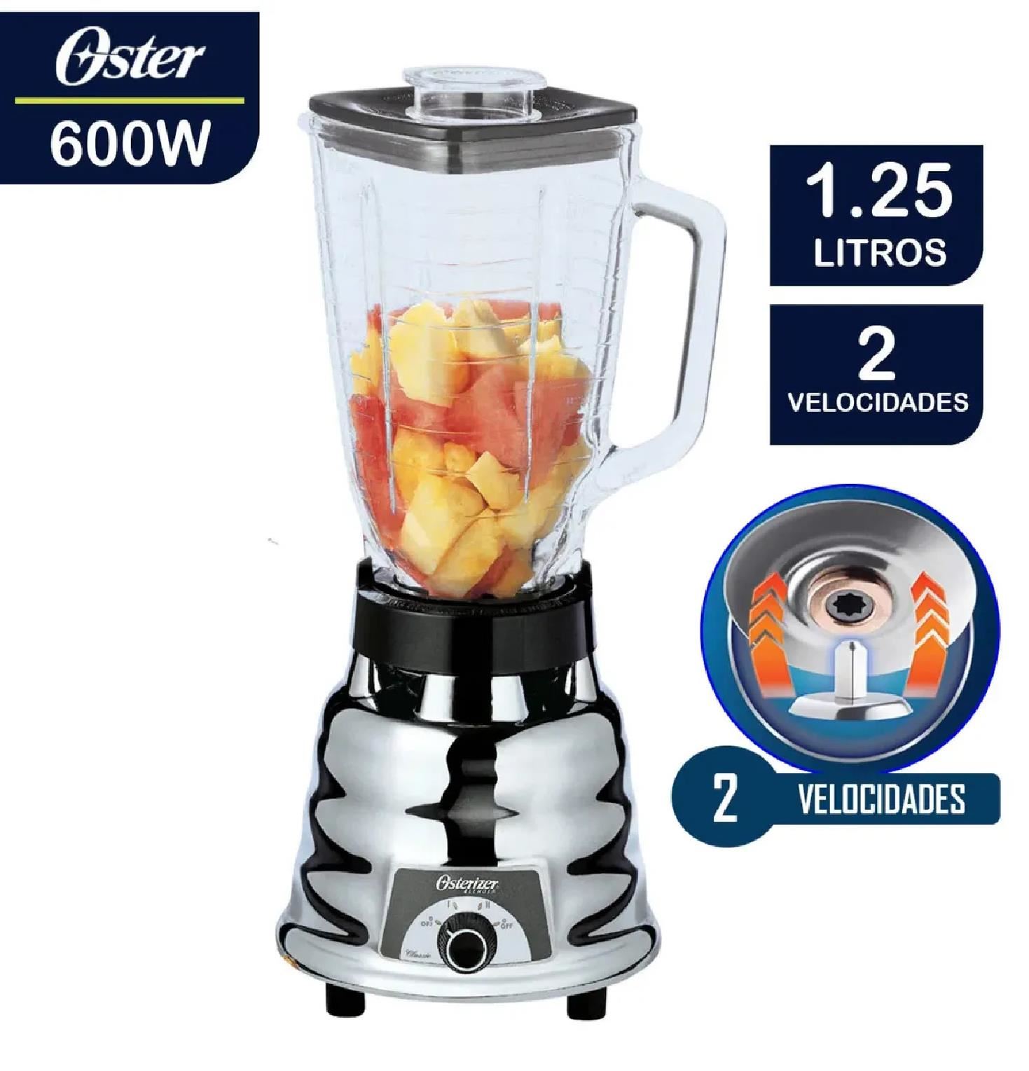 Licuadora Clásica Oster 250-22 600W 1.25 Lt. 2 velocidad