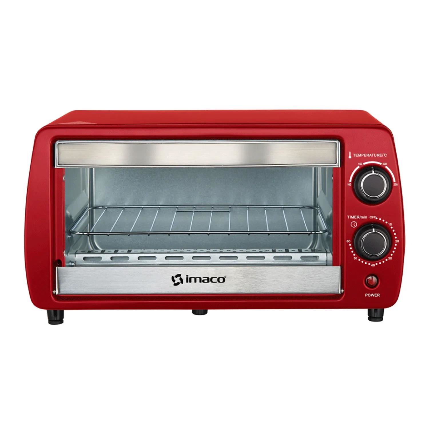 Horno Imaco HE900R Eléctrico 800W 9L - Rojo