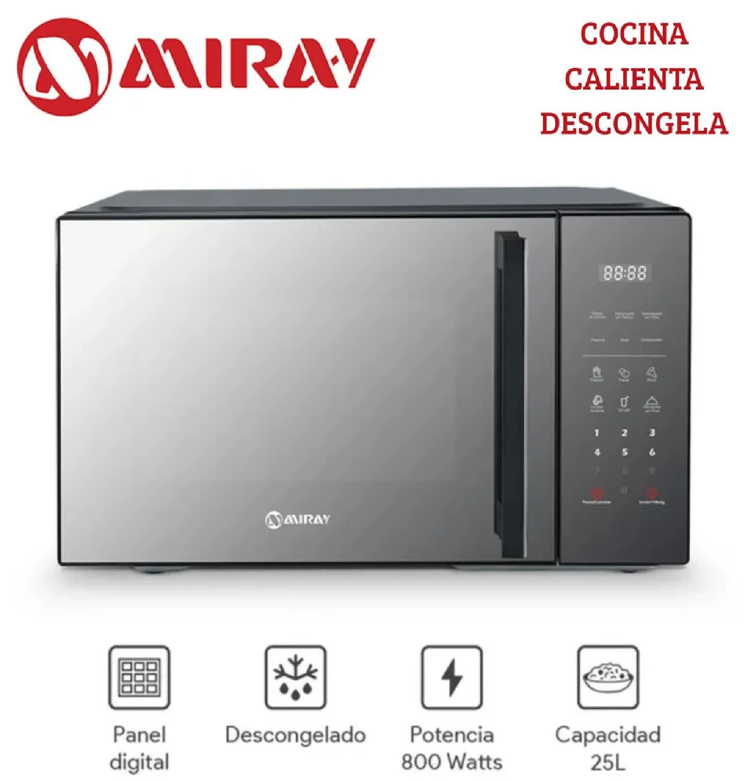 HORNO MICROONDAS MIRAY 25 L HMM-255N