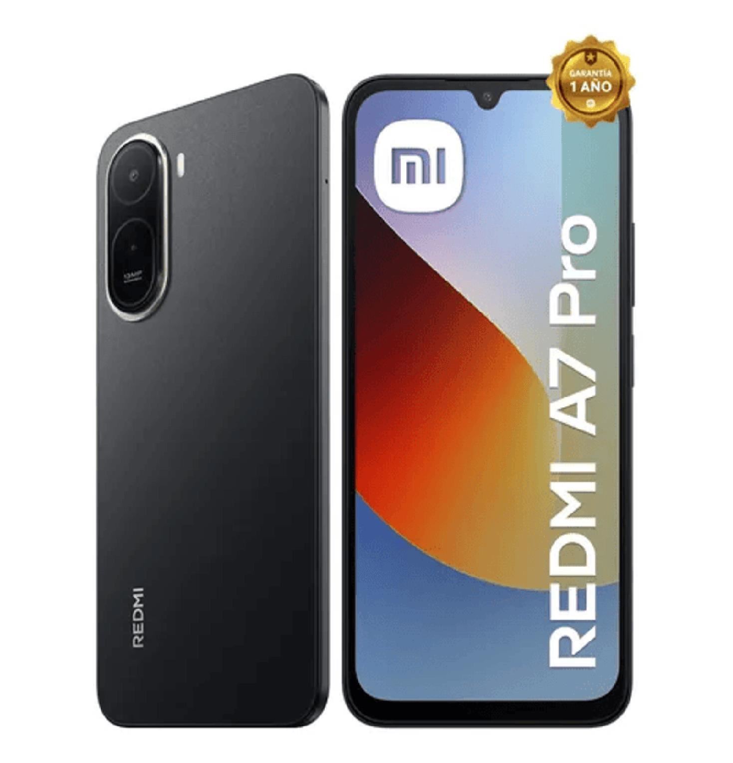 Celular Xiaomi Redmi A7 Pro 128GB 4GB RAM - Negro