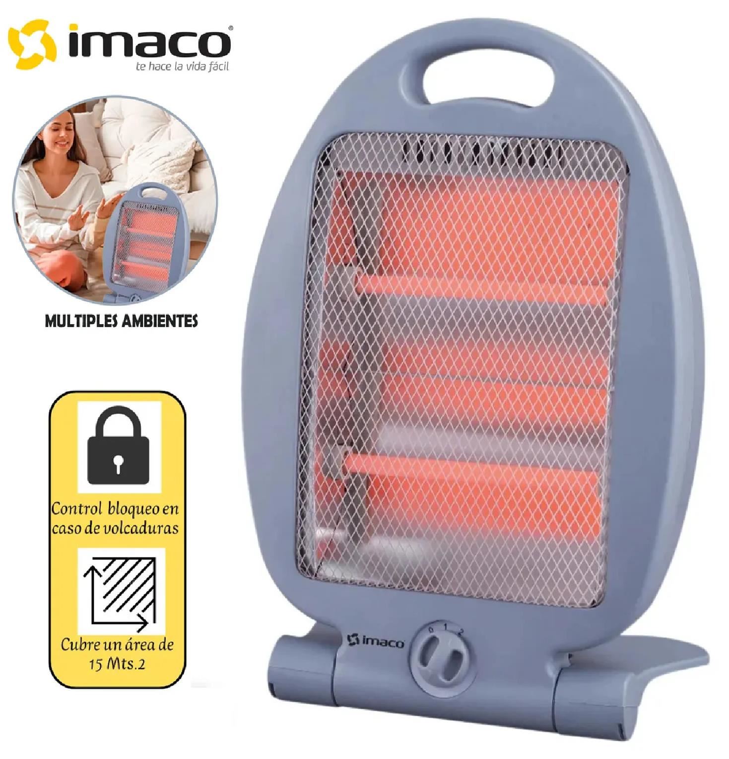 Estufa de Cuarzo QH2000 Imaco 800W – Gris