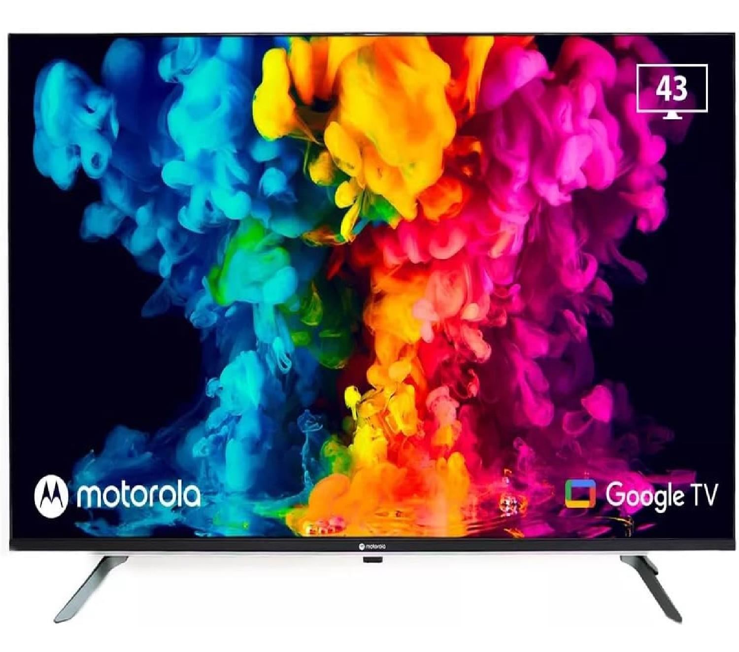 Televisor Motorola Smart TV 43” Google Full HD MOT43FLE11 - Modelo 2024