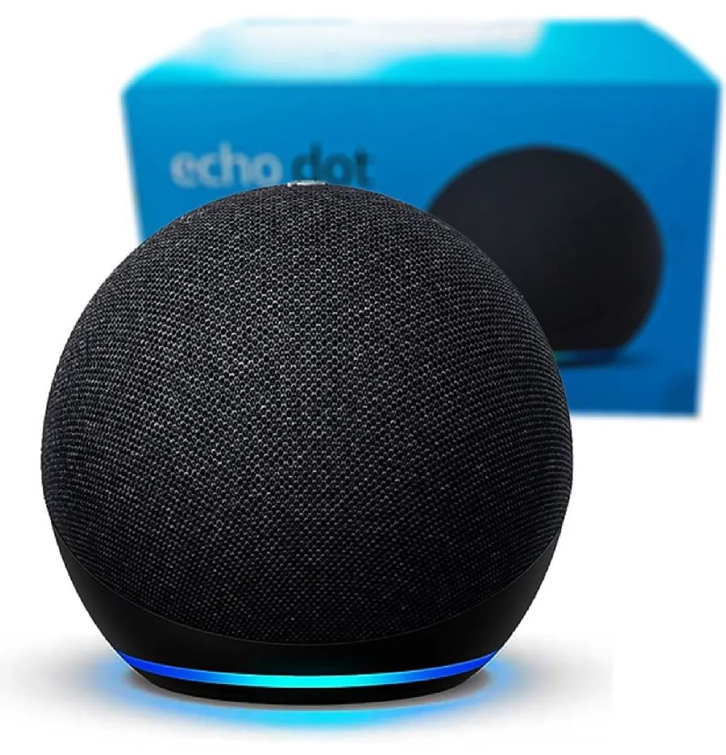 Parlante Inteligente Amazon Echo Dot (5ta generación) con Alexa – Negro