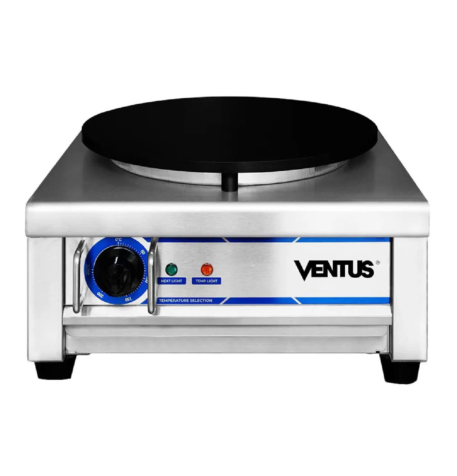 Crepera Eléctrica Ventus VCE-1 para Crepes y Crepas