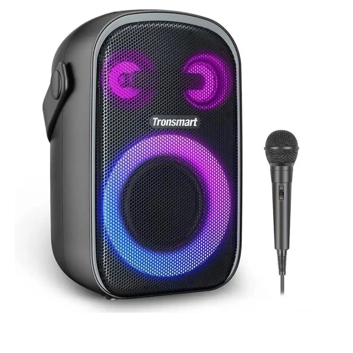 Parlante Bluetooth Tronsmart Halo 100 Sonido 60W y Efectos de Luz RGB Dinámicos