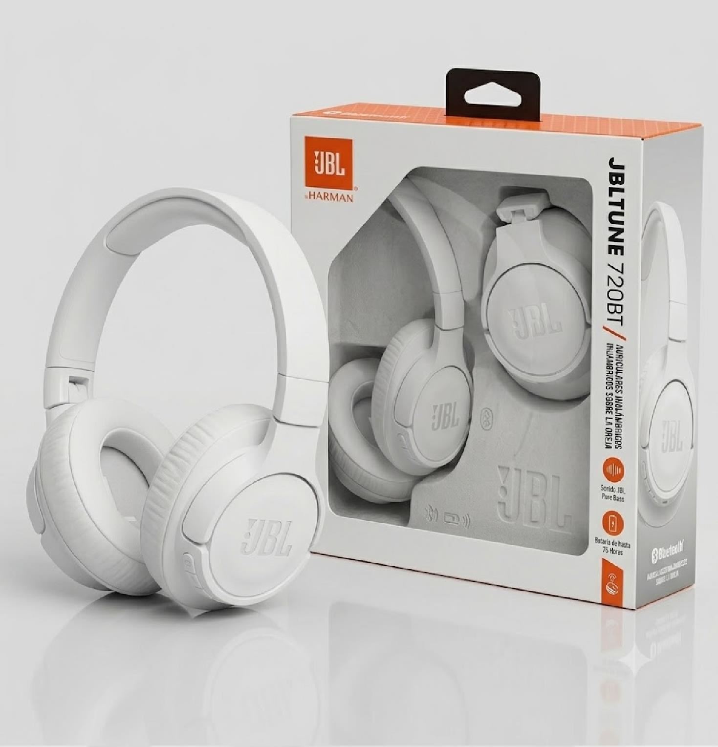 Audífonos JBL Tune 720BT Inalámbricos Bluetooth 5.3 Blanco
