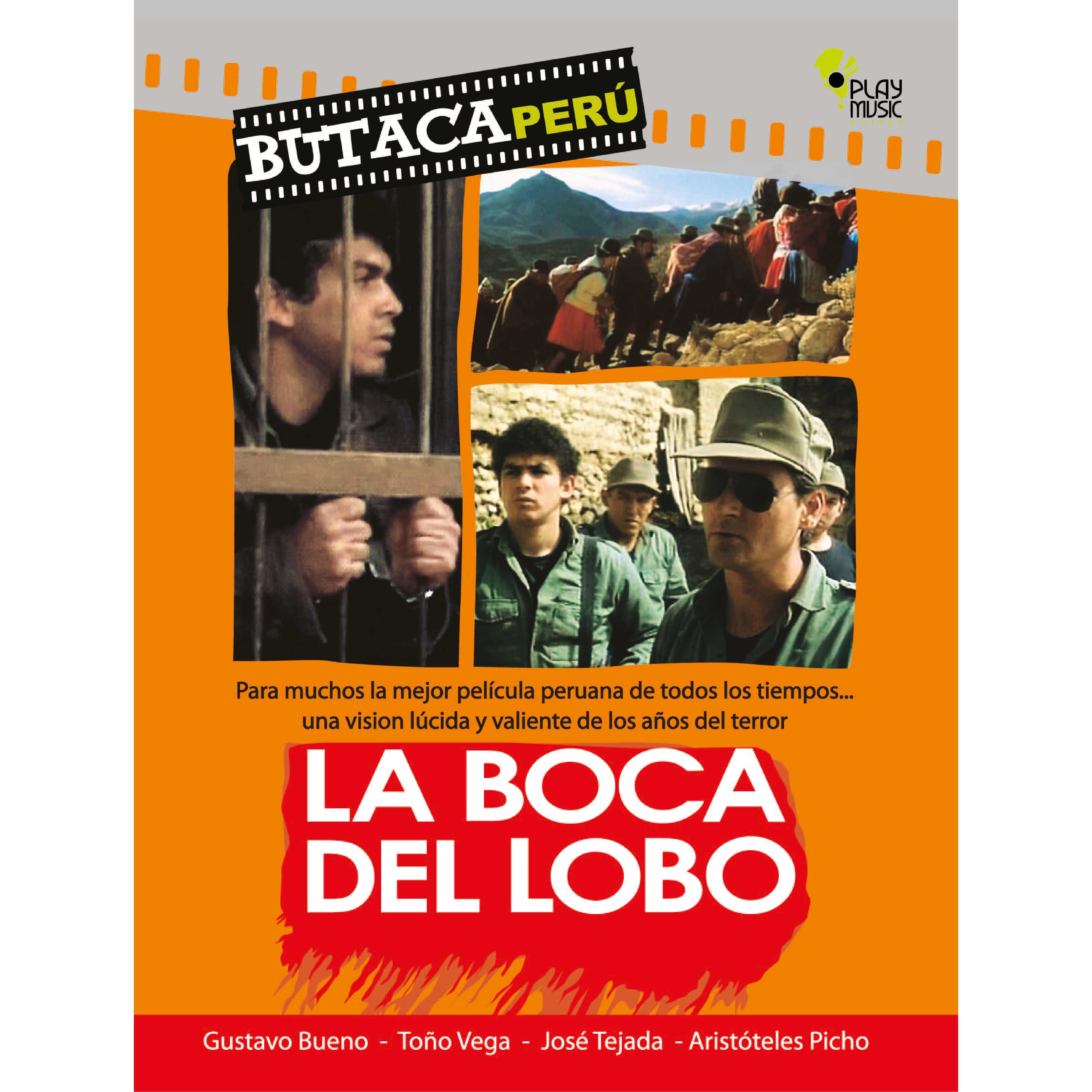 DVD LA BOCA DEL LOBO PELICULA PERUANA BUTACA PERÚ