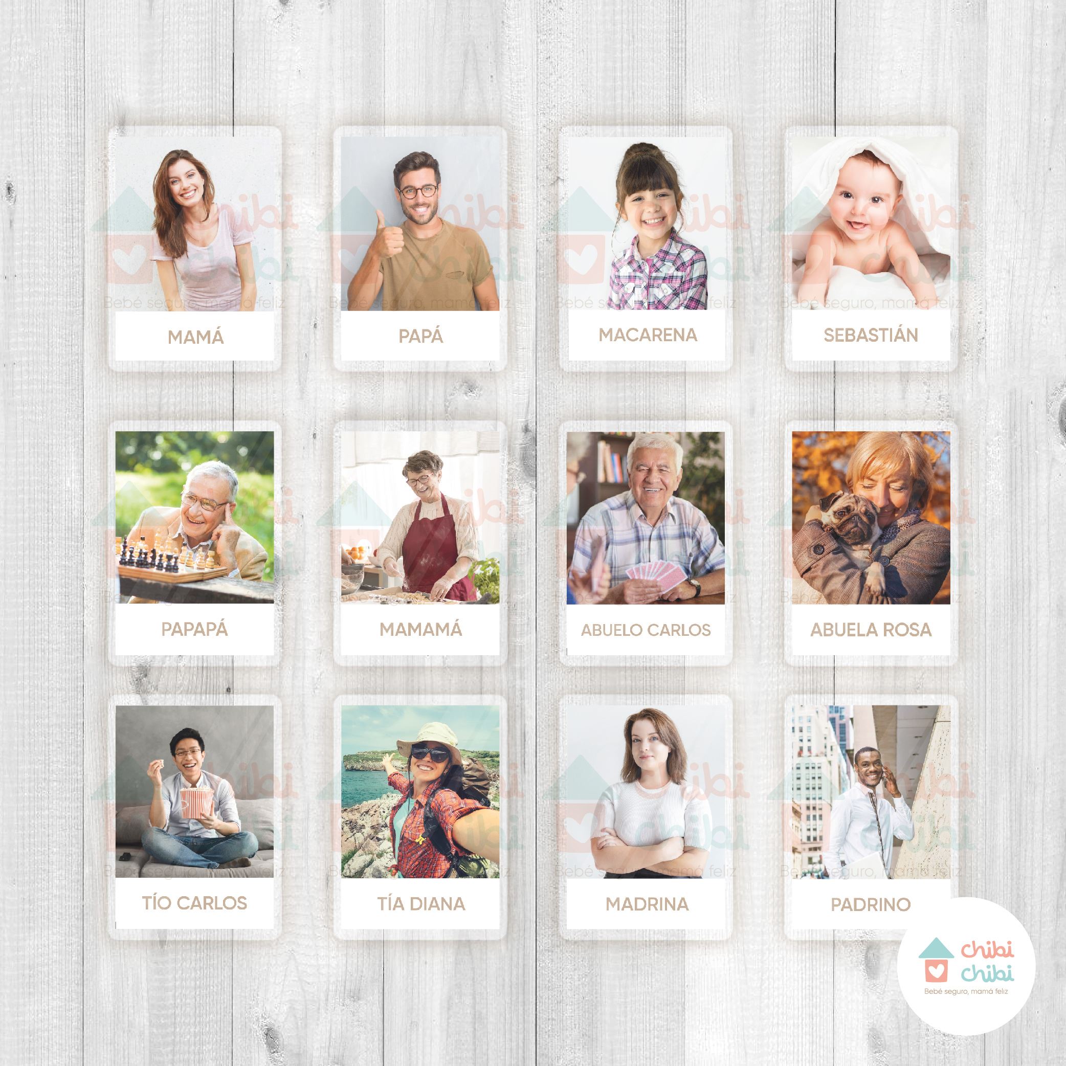 FLASHCARDS – LA FAMILIA