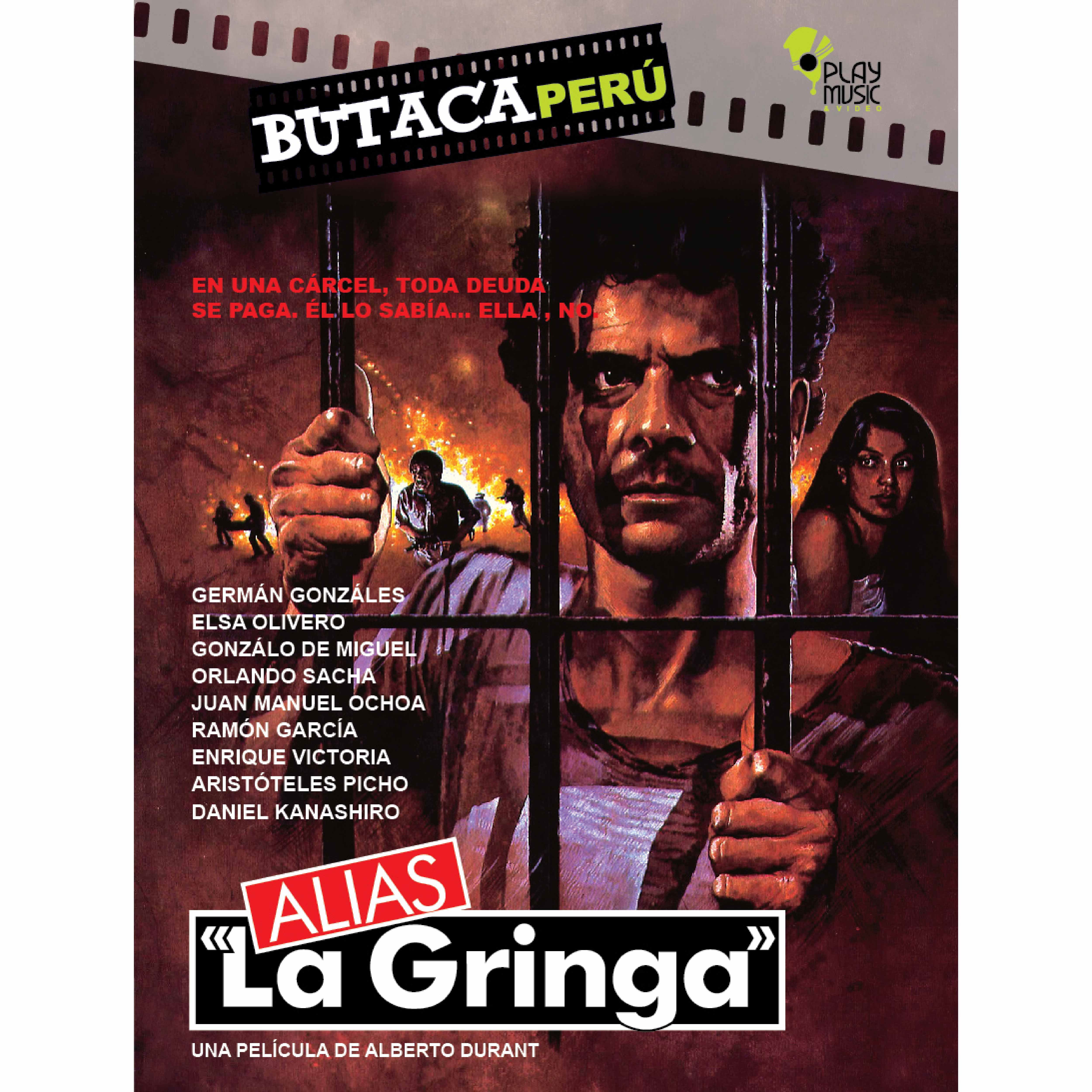 DVD ALIAS LA GRINGA PELICULA PERUANA BUTACA PERÚ