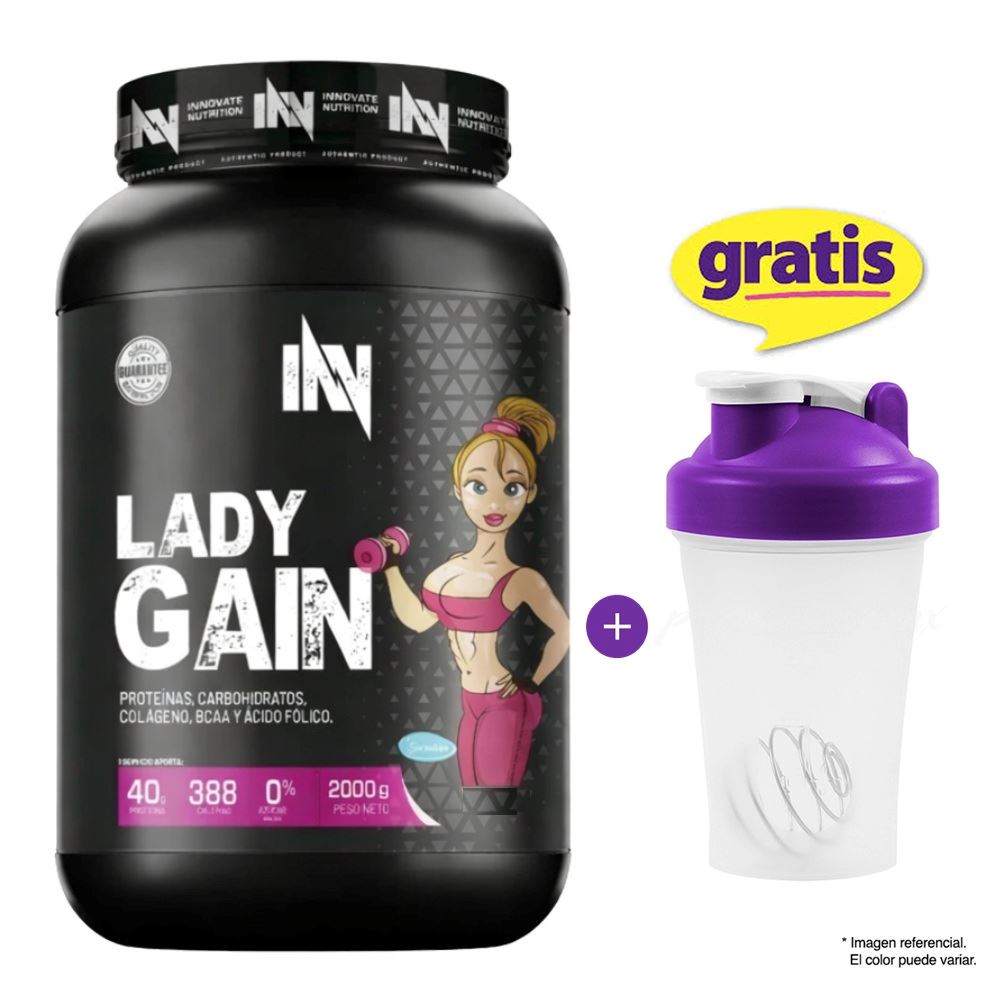 Proteína Innovate Nutrition Lady Gain 2kg Vainilla