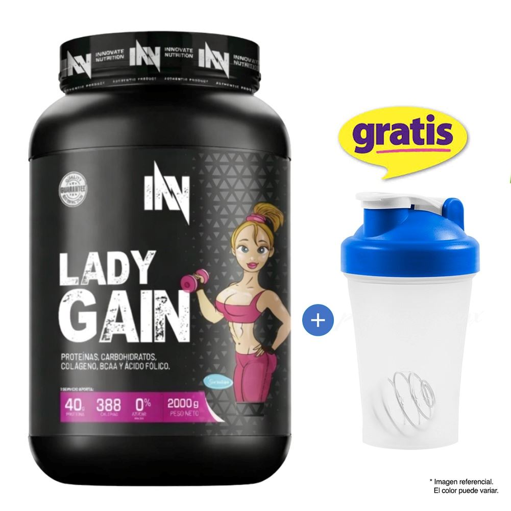 Mass Gainer Innovate Nutrition Lady Gain 2kg Chocolate